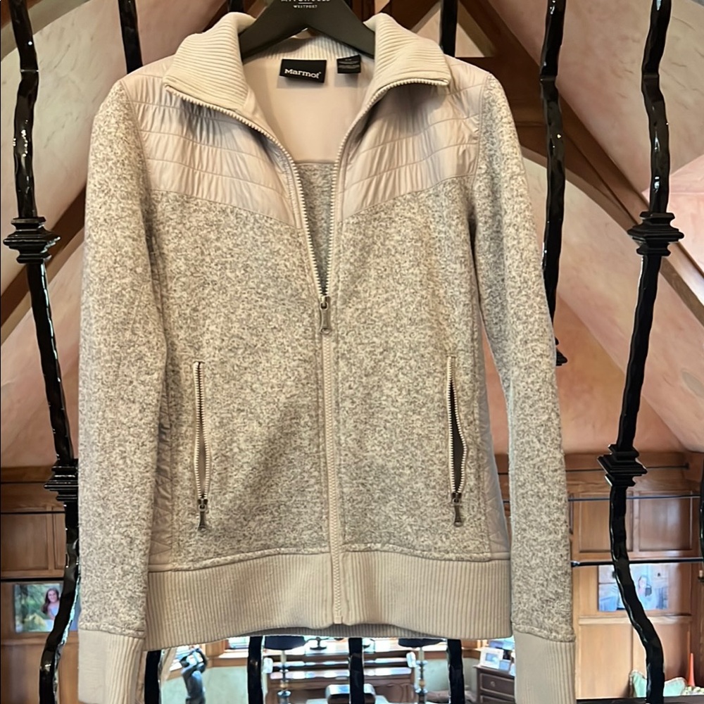 Marmot Gray Ski/winter zip up.